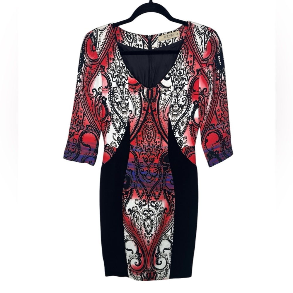 Etro Paisley Print Dress -size 42